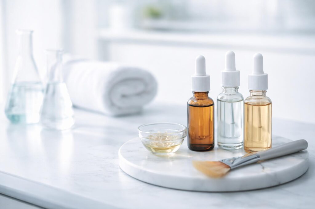 Chemische Peelings – von AHA bis TCA im Vergleich