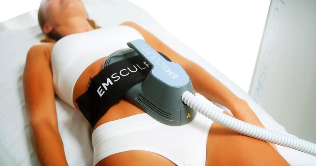 „Bauch nach Abnehmen/GLP-1“: Muskelaufbau & Straffung mit Emsculpt NEO