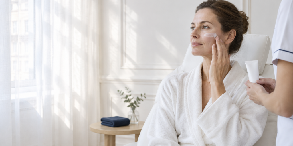 Sonnenschutz nach Laser, Peeling & Microneedling: Dauer und Produkte