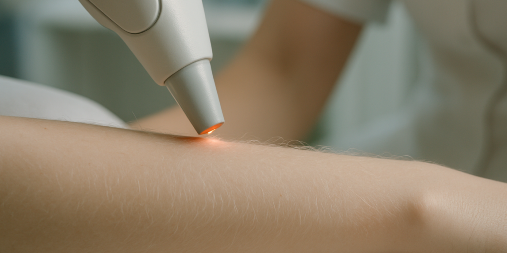 Laser-Haarentfernung bei hellen Haaren: Was wirklich möglich ist