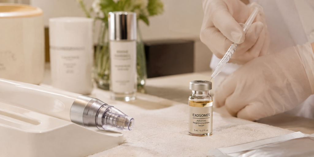 Exosomen Behandlung nach Microneedling: Wirkung, Rechtslage, Studien